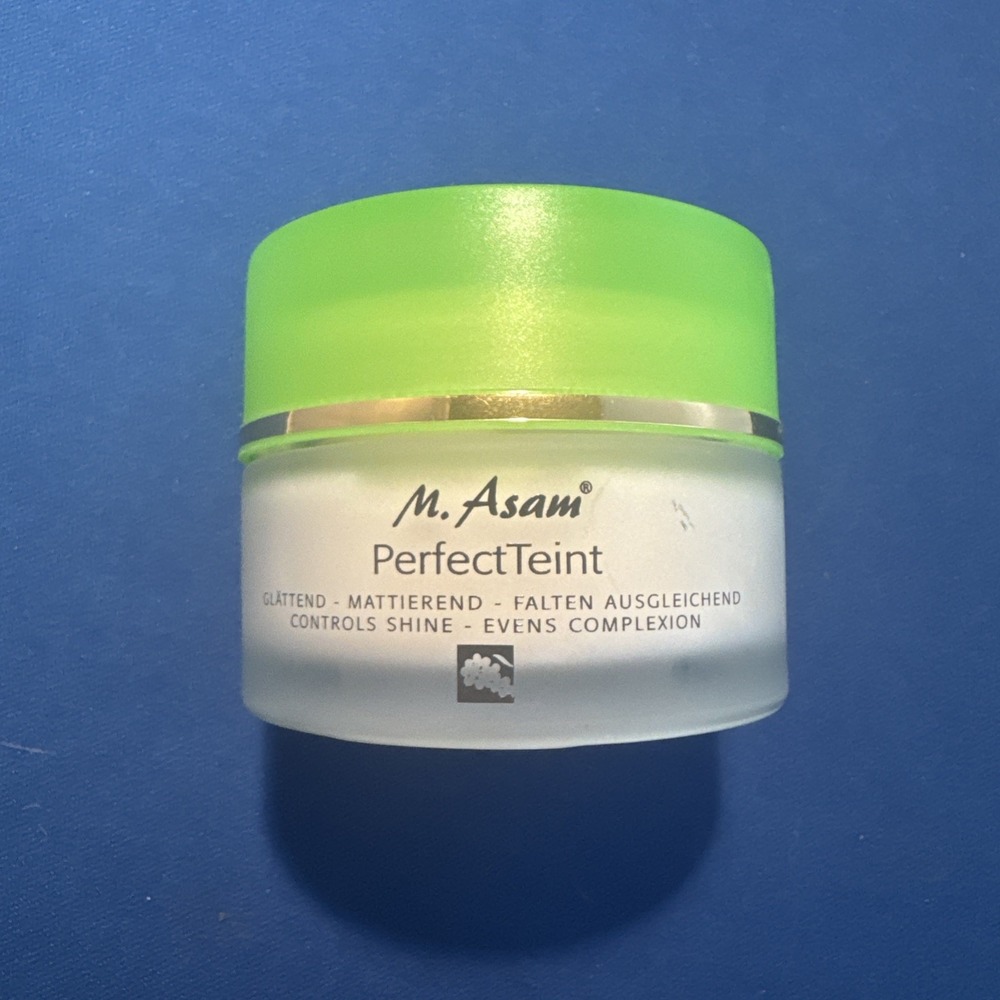 M. Asam Perfect Teint Instant Skin Optimizer Cream 50ml 1.69 Fl Oz Reduces Pores